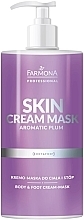 Парфумерія, косметика Крем-маска для тіла та ніг з ароматом сливи - Farmona Professional Skin Cream Mask Aromatic Plum