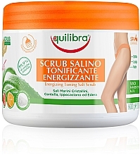Скраб для тіла - Equilibra Energizing Toning Salt Scrub — фото N1