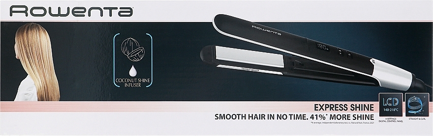 Випрямляч для волосся - Rowenta Express Shine Coconut SF4621F0 — фото N2