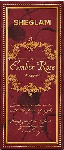 Палетка теней для век - Sheglam Ember Rose Burning Devotion Color Palette — фото N2