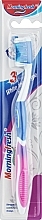 Зубна щітка, M-749, фіолетова із синім - MorningFresh — фото N1