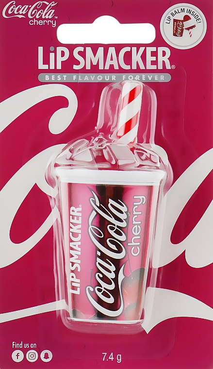 Бальзам для губ "Coca-Cola Вишня" - Lip Smacker Lip Balm Coca Cola Cherry