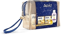 Парфумерія, косметика Набір - Astrid Beauty Elixir Set (f/cr/2x50ml + cleanser/water/125ml + bag)
