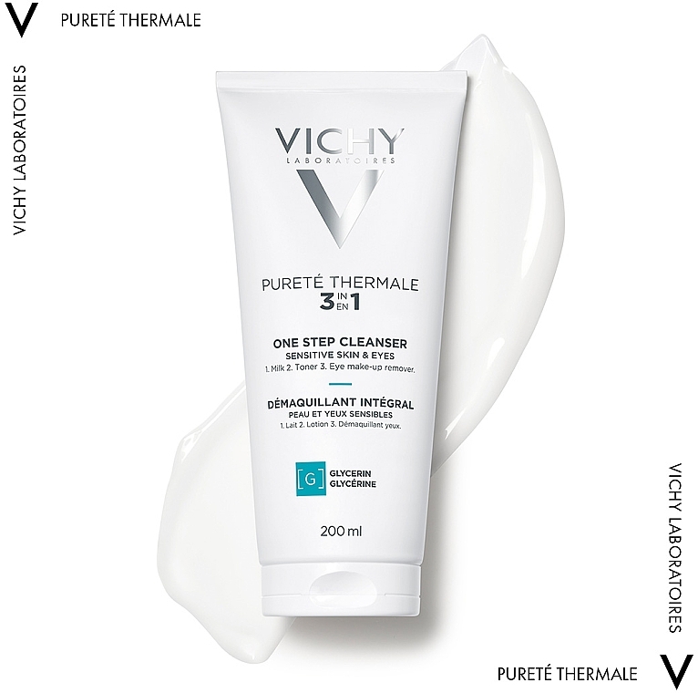 Средство для снятия макияжа 3-в-1 - Vichy Purete Thermale 3 in 1 One Step Cleanser — фото N4