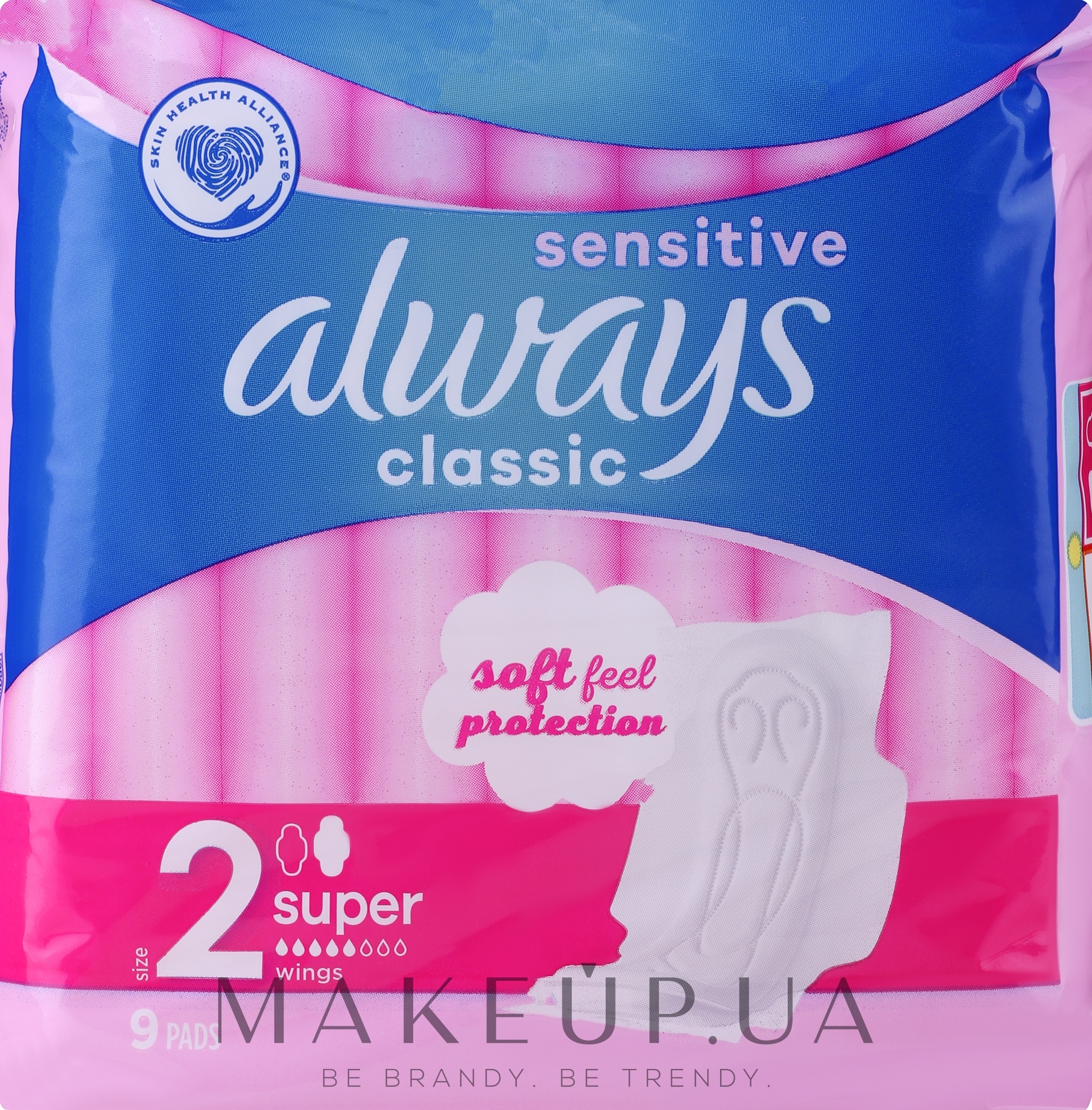 Гигиенические прокладки, 9 шт - Always Classic Maxi Sensitive — фото 9шт