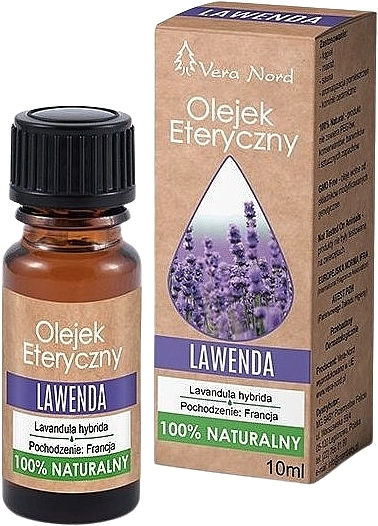 Эфирное масло лаванды - Vera Nord Lavender Essential Oil — фото N1