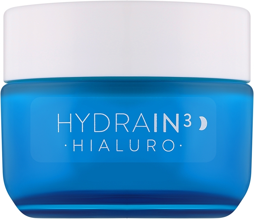 Ночной крем для лица - Dermedic Hydrain 3 Hialuro Night Cream — фото N1