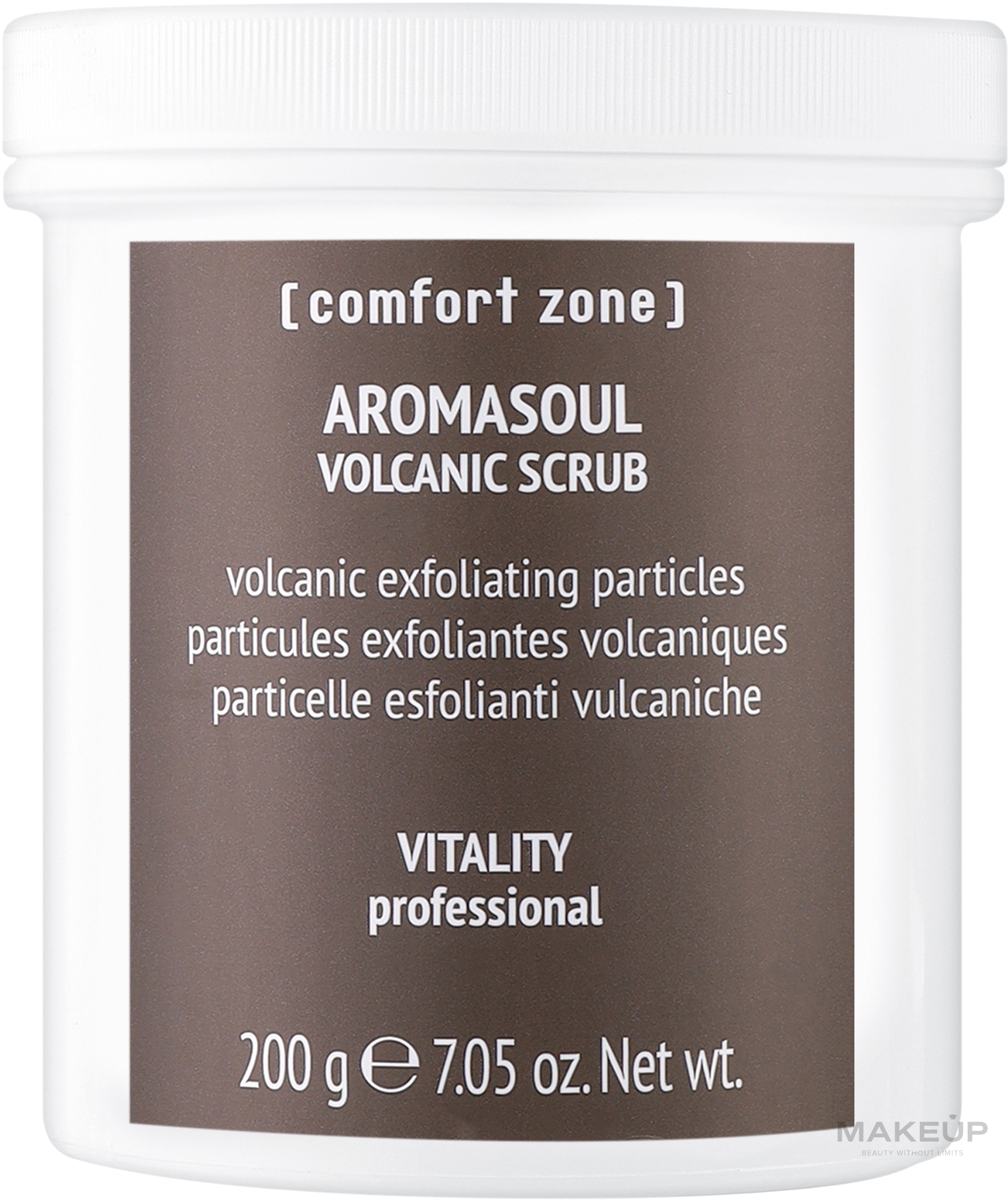 Скраб для тіла - Comfort Zone Aromasoul Volcanic Scrub — фото 200g