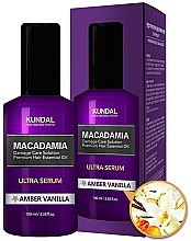 Духи, Парфюмерия, косметика Сыворотка для волос "Янтарная ваниль" - Kundal Macadamia Amber Vanilla Ultra Serum