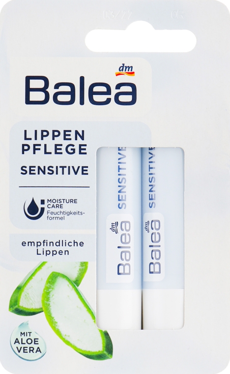 Бальзам для чувствительных губ - Balea Sensitive Lippen Pflege — фото N3