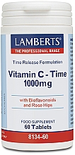 Парфумерія, косметика Харчова добавка "Вітамін С", 1000 мг - Lamberts Vitamin C Time 1000mg