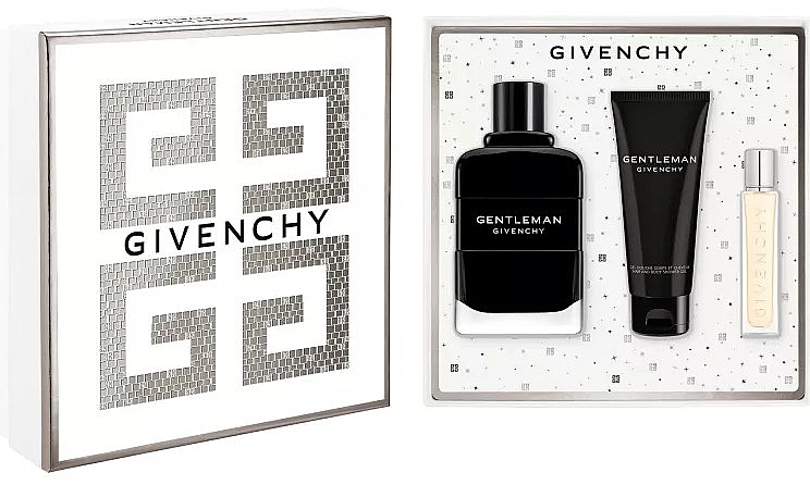 Givenchy Gentleman Eau - Набір (edp/100ml + edp/12,5ml + sh/gel/75ml) — фото N1