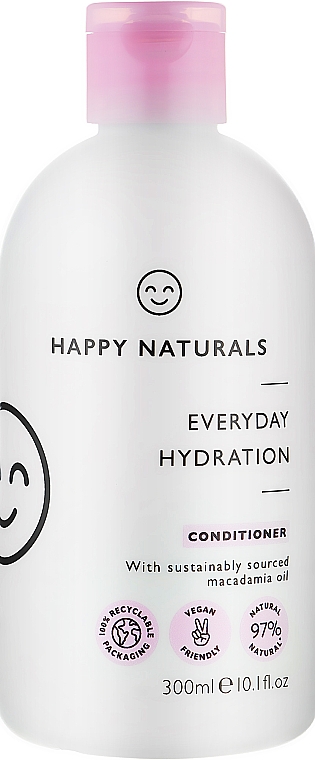 Кондиционер для волос "Ежедневное увлажнение" - Happy Naturals Everyday Hydration Conditioner