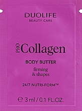 Духи, Парфюмерия, косметика Масло для тела с коллагеном - DuoLife Collagen Beauty Care Body Butter (пробник)