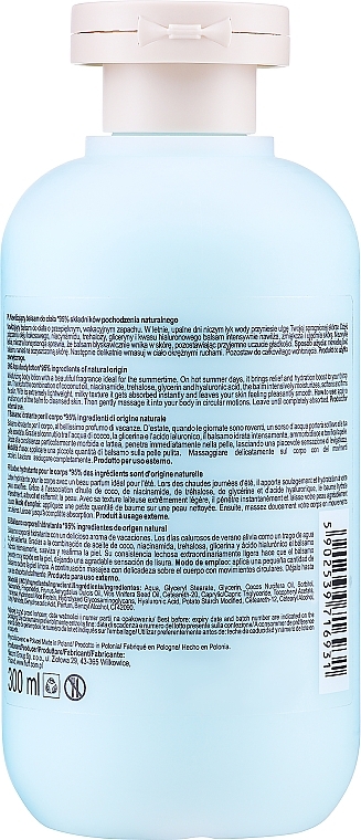 Зволожувальний лосьйон для тіла - Fluff Moisturizing Lotion Aqua Coconut Oil — фото N2