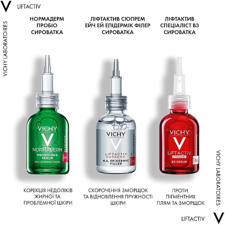 Сироватка проти пігментних плям та зморшок шкіри обличчя - Vichy Liftactiv Specialist B3 Serum — фото N13