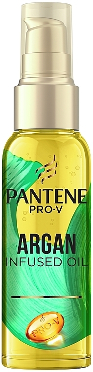 Олія для волосся з екстрактом арганії - Pantene Pro-V Argan Infused Hair Oil — фото N1