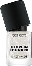 Верхнє покриття для лаку - Catrice Glow In The Dark Effect Top Coat — фото N3