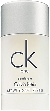 Парфумерія, косметика Calvin Klein CK One - Дезодорант-стік