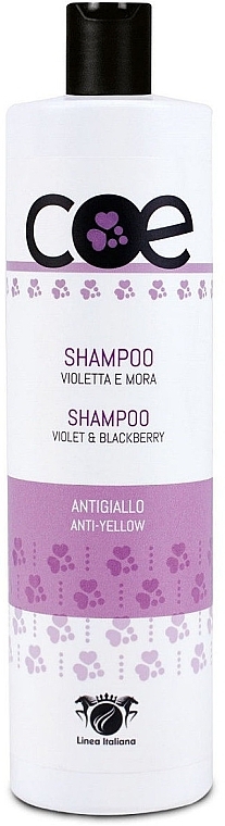 Шампунь против желтизны волос - Linea Italiana COE Anti-Yellow Shampoo — фото N1