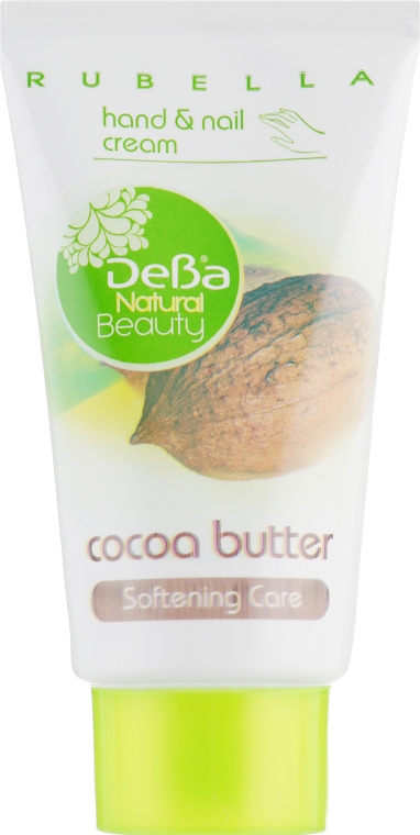 Пом'якшувальний крем для рук з олією какао - DeBa Natural Beauty — фото N2