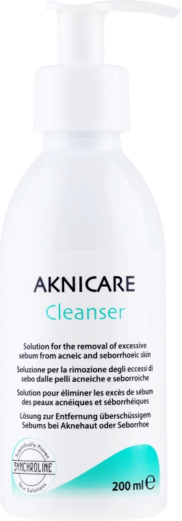 Очищувальний засіб для обличчя - Synchroline Aknicare Cleanser — фото N2