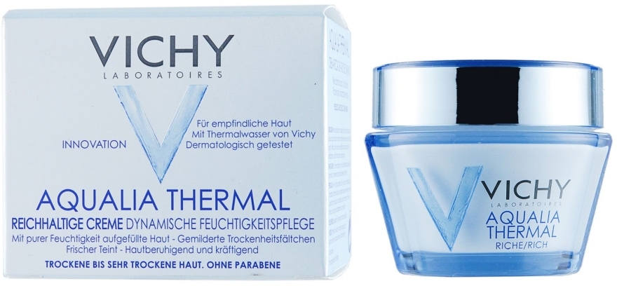 Насыщенный крем "Динамичное увлажнение" - Vichy Aqualia Thermal Dynamic Hydration Riche Cream — фото N2