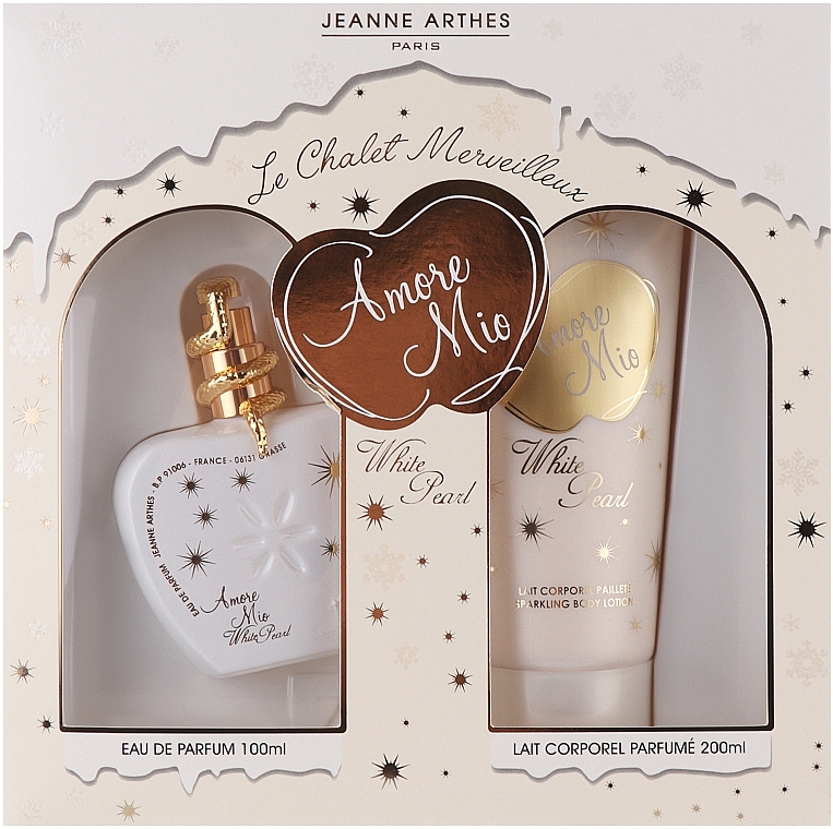 Jeanne Arthes Amore Mio White Pearl - Набір (edp/100ml + b/lot/200ml)