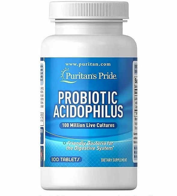 Диетическая добавка "Пробиотик ацидофилус" - Puritan's Pride Probiotic Acidophilus — фото N1