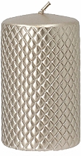 Парфумерія, косметика Декоративна свічка шампань, 7х11 см - Artman Cadiz