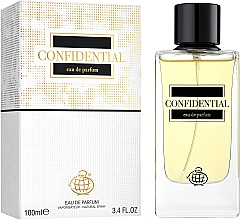 Fragrance World Confidential - Парфюмированная вода — фото N2