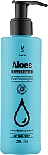 Очищувальний гель для вмивання - DuoLife Beauty Care Aloes Face Cleansing Gel — фото N1