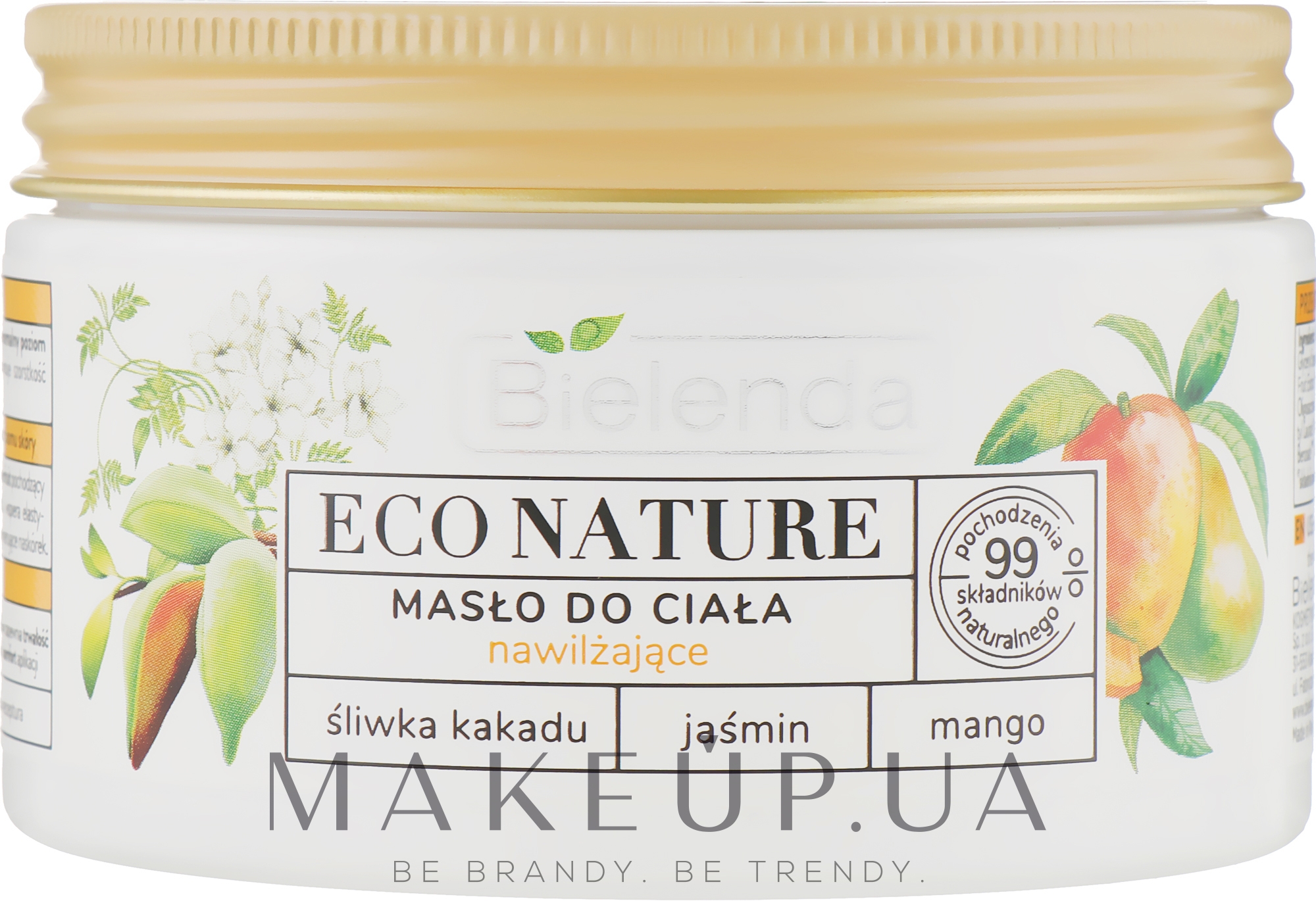 Увлажняющее масло для тела - Bielenda Eco Nature Kakadu Plum, Jasmine and Mango  — фото 250ml