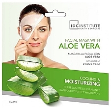 Духи, Парфюмерия, косметика Маска для лица с алоэ вера - IDC Institute Face Mask 