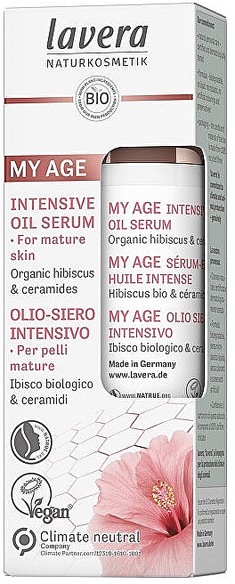 Інтенсивна олійна сироватка для обличчя - Lavera My Age Intensive Oil Serum — фото N2