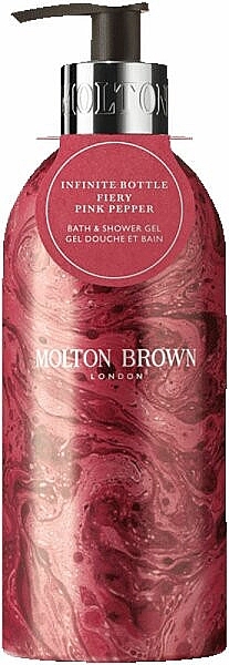 Molton Brown Fiery Pink Pepper Infinte Bottle Limited Edition - Гель для ванни та душу — фото N2