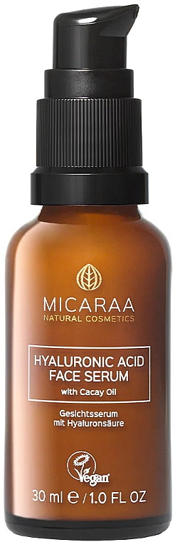 Сироватка для обличчя з гіалуроновою кислотою - Micaraa Hyaluronic Acid Face Serum — фото N1