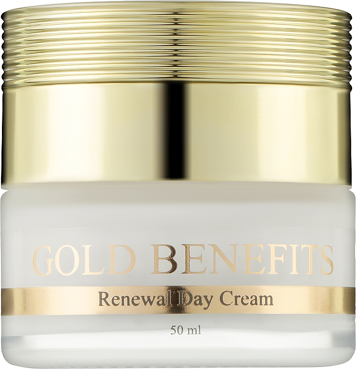 Обновляющий дневной крем - Sea of Spa 24K Gold Gold Benefits Omega & Hyaluronic Acid Renewal Day Cream — фото N1