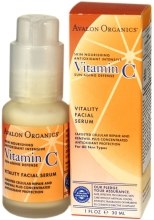 Духи, Парфюмерия, косметика Сыворотка для лица с витамином С - Avalon Organics Vitamin C Renewal Vitality Facial Serum