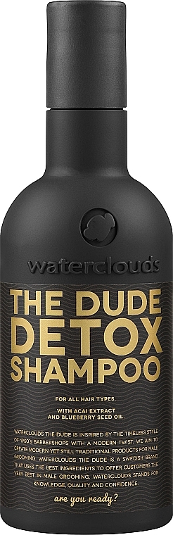 Шампунь "Детокс" - Waterclouds The Dude Detox Shampoo — фото N1