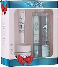 Парфумерія, косметика Набір - Vollare Cosmetics Multi-Active Detox (micel/water/400ml + cr/50ml + eye/cr/15ml)