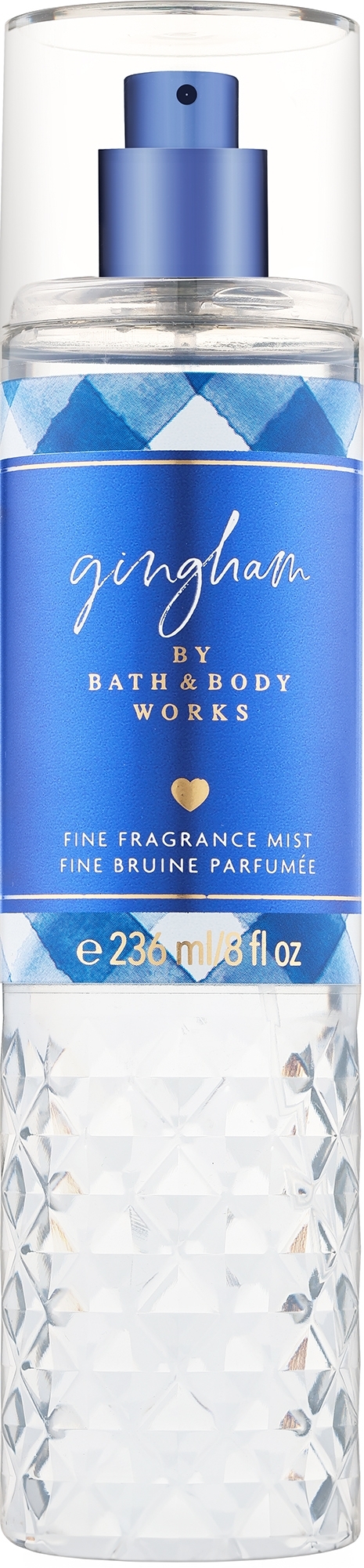 Парфюмированный мист для тела - Bath and Body Works Gingham Fine Fragrance Mist — фото 236ml