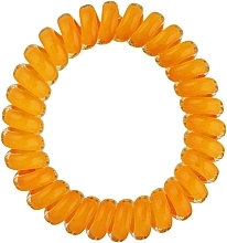 Резинка-пружинка для волосся, Pf-153, помаранчева - Puffic Fashion — фото N1