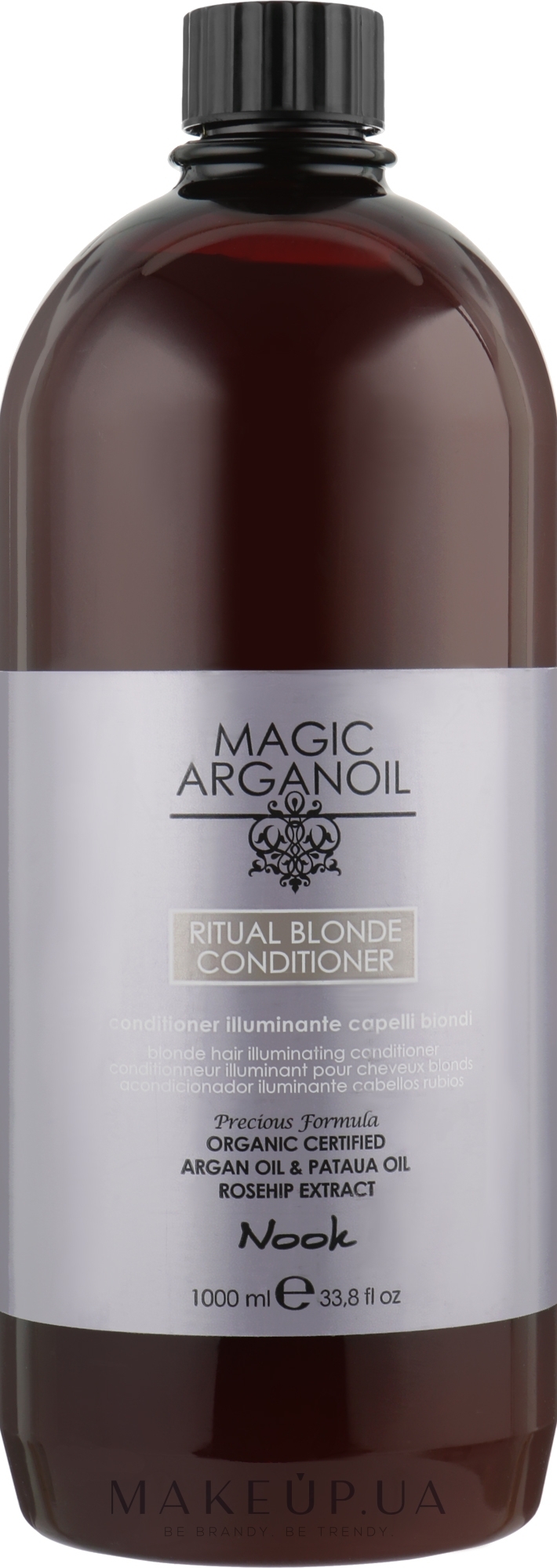 Кондиционер для сияния светлых волос - Nook Magic Arganoil Ritual Blonde Conditioner — фото 1000ml