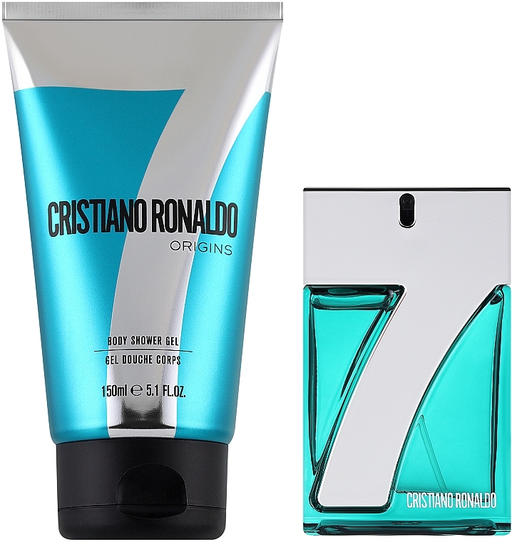 Cristiano Ronaldo CR7 Origins - Набір (edt/30ml + sh/gel/150ml) — фото N2