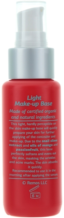 Легкая база под макияж для сухой кожи - Claire de Nature Light Make-up Base Dry Skin — фото N2