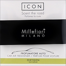 Парфумерія, косметика Ароматизатор в авто "Класік: оксиген" - Millefiori Milano Icon Car Classic Fragrance Oxygen