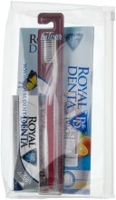 Духи, Парфюмерия, косметика Набор - Royal Denta Silver Soft (t/paste/20g + t/brush/1шт)