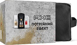 Духи, Парфюмерия, косметика УЦЕНКА Набор "Тройной эффект" - Axe (sh/gel/250ml + deo/50ml + deo/150ml + bag) *