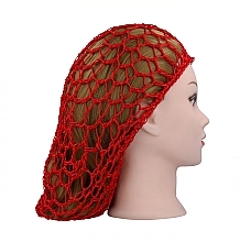 Парфумерія, косметика Сітка для волосся, червона  - Lb Hair Net Thick